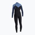 Muta da nuoto donna O'Neill Epic 4/3 mm Chest Zip Full black/stormy palm/faded denim 2