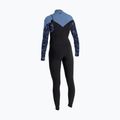 Muta da nuoto donna O'Neill Epic 5/4 mm Chest Zip Full black/stormy palm/faded denim 2