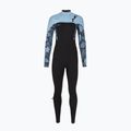 Muta da nuoto donna O'Neill Epic 5/4 mm Chest Zip Full black/stormy palm/faded denim 2