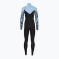 Muta da nuoto donna O'Neill Epic 5/4 mm Chest Zip Full black/stormy palm/faded denim 3