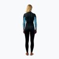 Muta da nuoto donna O'Neill Bahia 3/2 Back Zip Full IQ5 black/surf abstract/chambray blue 4