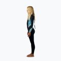 Muta da nuoto donna O'Neill Bahia 3/2 Back Zip Full IQ5 black/surf abstract/chambray blue 5