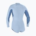 Muta da donna per il nuoto O'Neill Bahia 2/1 mm Front Zip Short Spring chambray blue/surf abstract 2