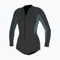 Muta da donna per il nuoto O'Neill Bahia 2/1 mm Front Zip Short Spring tempered steel/shade