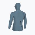 Maglia a maniche lunghe da nuoto uomo O'Neill Hyperfreak Skins Rash Guard Hooded blue fusion/blue fusion 2