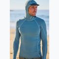 Maglia a maniche lunghe da nuoto uomo O'Neill Hyperfreak Skins Rash Guard Hooded blue fusion/blue fusion 6