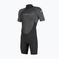 Muta da nuoto uomo O'Neill Reactor-2 2mm Back Zip SS Spring HJ5 black/graphite