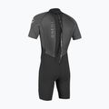 Muta da nuoto uomo O'Neill Reactor-2 2mm Back Zip SS Spring HJ5 black/graphite 2