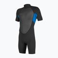 Muta da nuoto uomo O'Neill Reactor-2 2mm Back Zip SS Spring HJ5 black/ocean