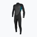 Muta da nuoto uomo O'Neill Reactor-2 3/2 Back Zip Full HJ5 black/tide pool