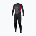 Muta da nuoto donna O'Neill Reactor-2 3/2 Back Zip Full J18 black/punk pink