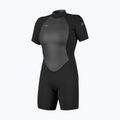 Muta da nuoto donna O'Neill Reactor-2 2mm Back Zip SS Spring IS7 black/black