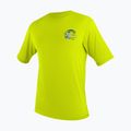 Costume da bagno per bambini O'Neill Child Basic Skins Sun Shirt lime