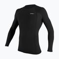 Maglia a maniche lunghe da nuoto uomo O'Neill Basic Skins Rash Guard LS black