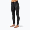 Pantaloni termici da donna Surfanic Cozy Limited Edition Long John nero zebra