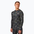 Maglia termica da uomo Surfanic Bodyfit Limited Edition Crew Neck forest geo camo