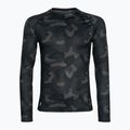 Surfanic Bodyfit Limited Edition Crew Neck Uomo manica lunga termica geo camo forestale 4