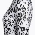 Surfanic Cozy Donna Edizione Limitata Termica Manica Lunga Girocollo Snow Leopard 7