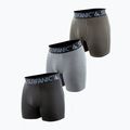 Boxer termici da uomo Surfanic Carbondri 3 paia black/grey/khaki