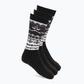 Calze da sci Surfanic Pro Tech confezione da 3 Fairisle black
