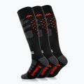 Calze da sci Surfanic Pro Tech Plus confezione da 3 orange 3