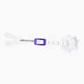 Occhialini da nuoto Speedo Aquapure bianco/chiaro 3