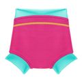 Speedo Swimnappy Cover pannolino da bagno rosa/blu 2
