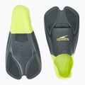 Pinne da nuoto Speedo Biofuse Training oxid grey / lime punch 2