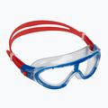 Maschera da bagno per bambini Speedo Biofuse Rift Junior rosso lava/blu bellissimo/chiaro