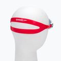 Maschera Speedo Biofuse Rift rosso lava/grigio ossido/fumo 4