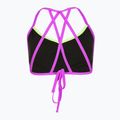 Speedo Neon Freestyler Top costume da bagno verde/rosa 2