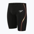 Speedo Fastskin LZR Pure Intent, costume da bagno da uomo nero/oro rosso