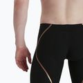Speedo Fastskin LZR Pure Intent, costume da bagno da uomo nero/oro rosso 4