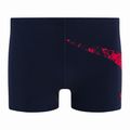 Pantaloncini da bagno Speedo Boomstar Placement da uomo, blu/rosso