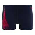 Pantaloncini da bagno Speedo Boomstar Placement da uomo, blu/rosso 2