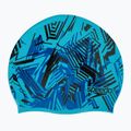 Cuffia da nuoto Speedo con stampa Slogan blu/nera per bambini