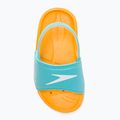 Speedo Atami Sea Squad infradito per bambini blu/arancio 6