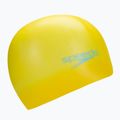Cuffia Speedo Plain Moulded Silicone Junior giallo impero/blu freddo