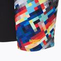 Speedo Allover Digital - Maglia da nuoto per bambini nero/bianco 3