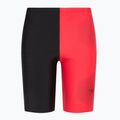 Speedo Tech Placement - Maglia da nuoto per bambini nero/rosso