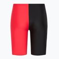 Speedo Tech Placement - Maglia da nuoto per bambini nero/rosso 2