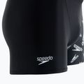 Boxer da bagno Speedo Allover V-Cut uomo bianco/nero 3