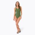 Speedo costume intero donna Boomstar Allover Muscleback nero/giallo 2