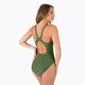 Speedo costume intero donna Boomstar Allover Muscleback nero/giallo 3