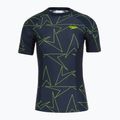 Speedo maglia da bagno donna Boomstar Allover Rash Top blu