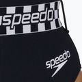 Speedo, costume intero da donna con cintura, profondo U-Back, nero 4