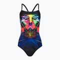 Speedo costume intero donna Ribbonback nero/giallo 7