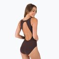Speedo Sculpture Vivashine marrone/marrone costume intero da donna 3