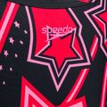Costume intero da bambino Speedo Allover Xback nero/rosso 3