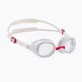 Occhialini da nuoto Speedo Hydropure bianco/rosso/chiaro
